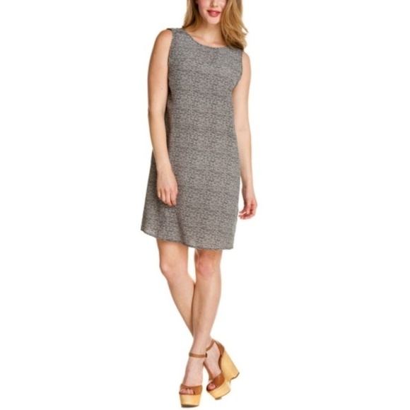 Joie Dresses & Skirts - Joie Harrod Sleeveless Printed Silk Dress, Caviar